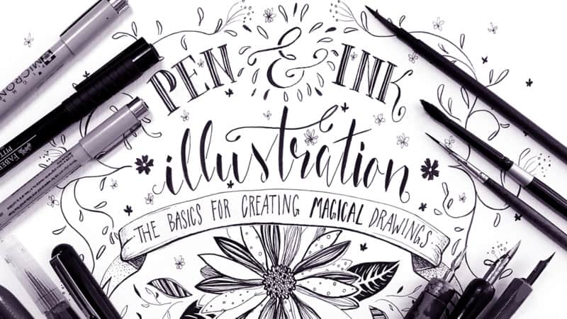 Pen and Ink Illustration: The Basics for Creating Magical Drawings